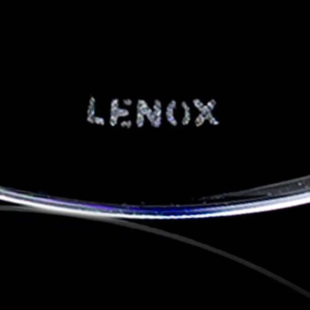 Vintage Lenox Impromptu Crystal Wine Glasses w/Cobalt Blue Teardrop Stem MCM EUC